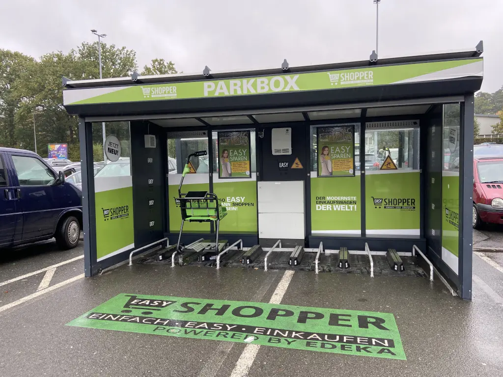 Marktkauf Espelkamp: On days with high customer frequency, Easy Shoppers are in high demand.