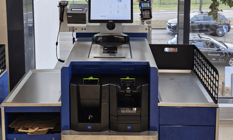 Lidl testet Self-Checkouts von 4POS im französischen Lingolsheim (Foto: Pascal Bornet)