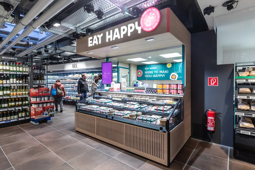 Rewe Düsseldorf mit Trigo. (Bild: Rewe Group)