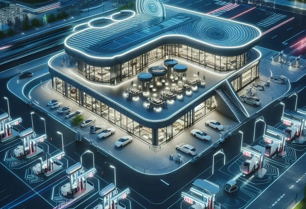 GK Drive. Tankstelle er Zukunft. (Foto: Retail Optimiser)