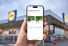 Lidl is trialling a Click, Reserve & Collect model for non-food items in the Lidl Plus app in UK. (Photo: Lidl Great Britain)