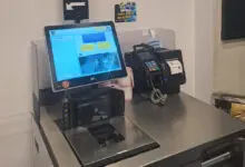 The AI-based technology addresses unintentional and deliberate misuse at the self-service checkout, offering retailers protection against the most common causes of loss in the self-checkout area. (Photo: Diebold Nixdorf)