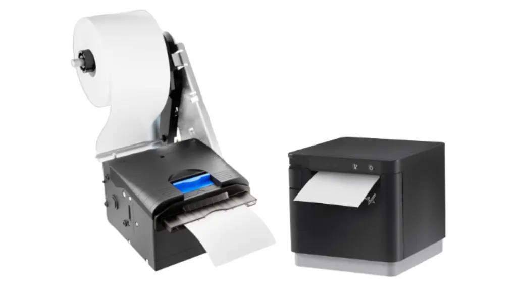 Die Komplettdrucker von Star, wie die mC-Print-Serie, überzeugen durch einfache Installation, zahlreiche Schnittstellenoptionen und die Kompatibilität mit CloudPRNT™ für Internetdienste. Damit sind sie ideal für Selbstbedienungskioske. Ihre kompakten Druckmechanismen, einschließlich des SK5-31, sind für eine einfache Integration konzipiert und eignen sich für zuverlässige, unbeaufsichtigte Kiosk- und Selbstbedienungsanwendungen. (Foto: Star Micronics)