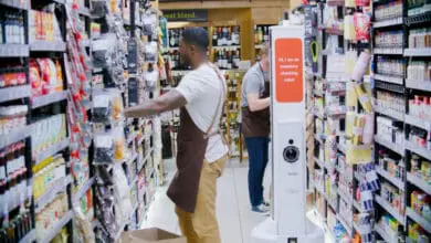 Ahold Delhaize’s Czech subsidiary is deploying shelf-scanning robots from Brain Corp. (Photo: Brain Corp)
