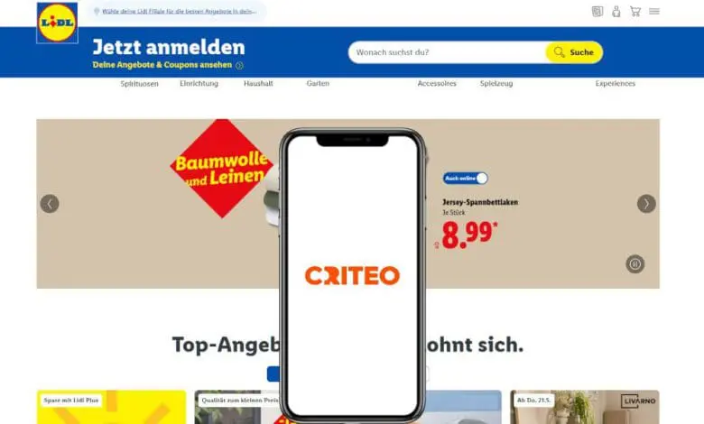 Criteo’s platform will be used by Lidl to expand the Retail Media offering of its online shop. (Montage: The Retail Optimiser)