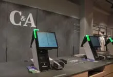 Diebold Nixdorf hat in den Filialen bei C&A die bedienten Kassen sowie die Self Checkouts auf RFID Technologie umgestellt. (Foto: Diebold Nixdorf)