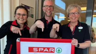 Der Spar-Markt im norwegischen Prestfoss ist dank der Technologie von Liberty Now rund um die Uhr geöffnet. (Foto: Spar Prestfoss)
