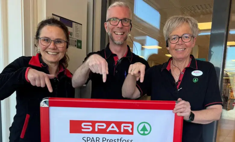 Der Spar-Markt im norwegischen Prestfoss ist dank der Technologie von Liberty Now rund um die Uhr geöffnet. (Foto: Spar Prestfoss)