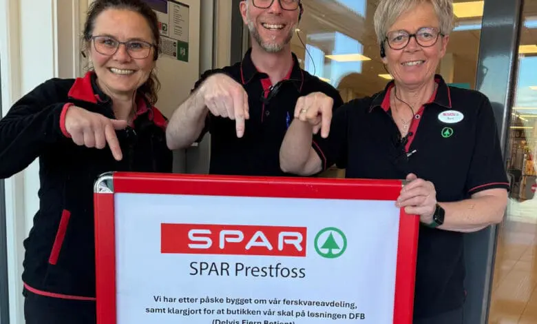Using Liberty Now technology, the Spar supermarket in Prestfoss, Norway, has been open 24/7. (Photo: Spar Prestfoss)