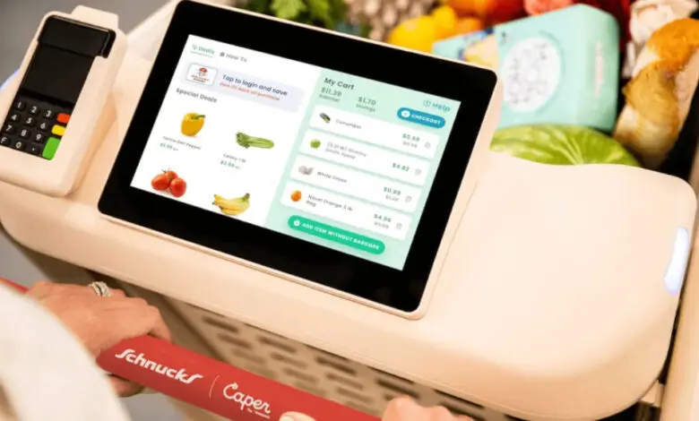 Instacart plans to use Arpalus’s technology in its Caper Carts as well. (Photo: Instacart)