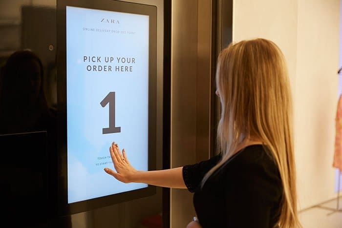 At Zara, Inditex is already testing omnichannel processes. Photo: Inditex