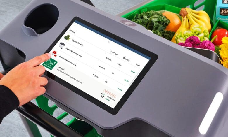 Amazon's Dash Cart in the new version is larger, yet lighter and easier to use. (Photo: Amazon)