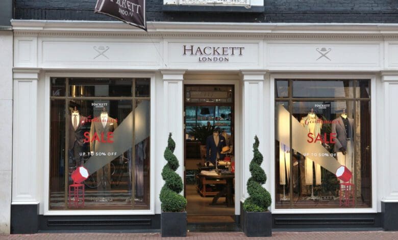 Hackett London Store in der P.C. Hooftstraat in Amsterdam. (Foto: iStock Tupungato)