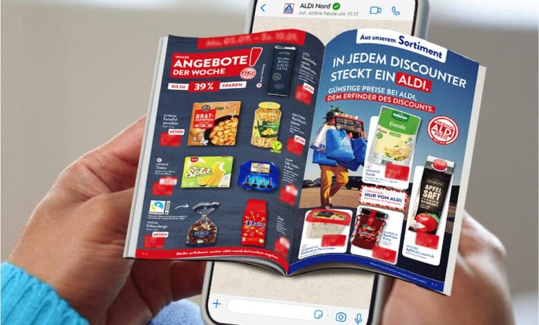 Aldi Nord Und S D Versenden Handzettel Auf Whatsapp Retail Optimiser