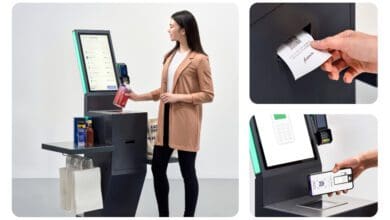 With these brand new self-checkouts from Shopreme, Aldi Nord will reopen its store in the Dutch town of Berkel-Enschot this week. (Photo: Shopreme)