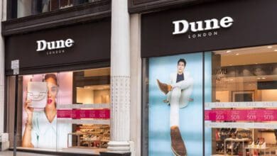 British footwear retailer Dune London uses OneStock's order management system to enable ship-from-store. (Photo: Alamy / Sopa Images)