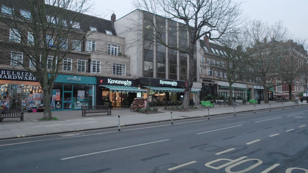 Der Flagshipstore im Belsize Park in London ist das einzige Geschäft des irischen Lebensmittel-Einzelhändlers, das unter dem Namen Kavanagh betrieben wird.