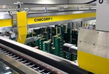 Netto has automated the picking of produce crates at another distribution centre using technology from Finnish intralogistics specialist Cimcorp. (Photo: Cimcorp Group)