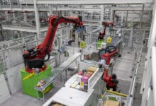 Rewe Group relies on automation from Swisslog in its new logistics centre in Magdeburg (Photo: Rewe Group / Filmkumpels, Hamburg)