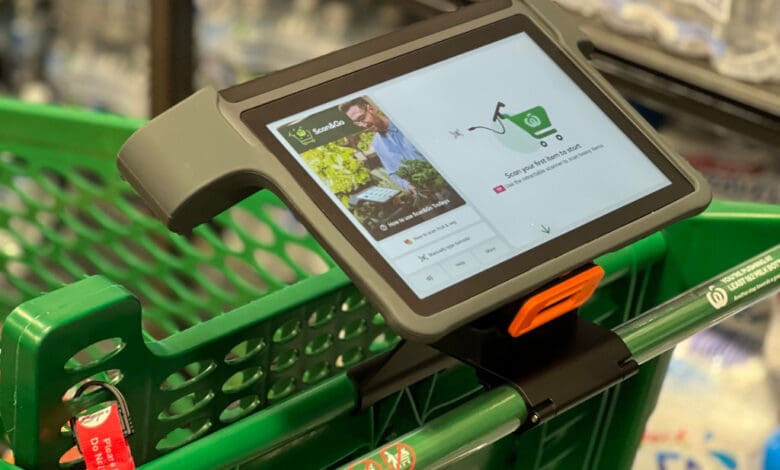 Woolworths becomes the first retailer on the Australian market to trial the smart cart technology – provided by Hanshow. (Photo: Hanshow)