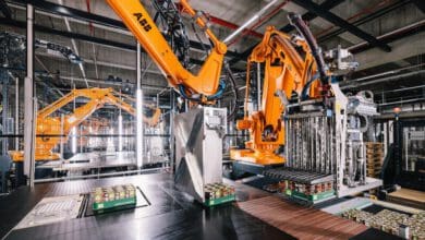 Kauflands neues Verteilzentrum in Geisenfeld arbeitet mit Robotik von Vanderlande. (Foto: Kaufland)