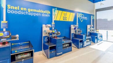 Now, Lidl's Scan&Go is really coming. But only to stores that already have self-checkouts. Because that's where users will pay. (Photo: Lidl Nederland)