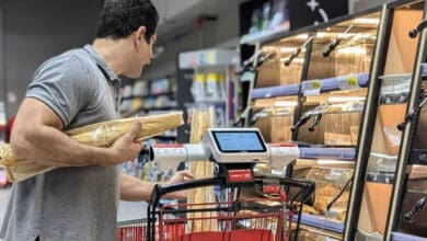 Intermarché is testing the clip-on devices from Shopic in a store in Provins, France. (Photo: Shopic)