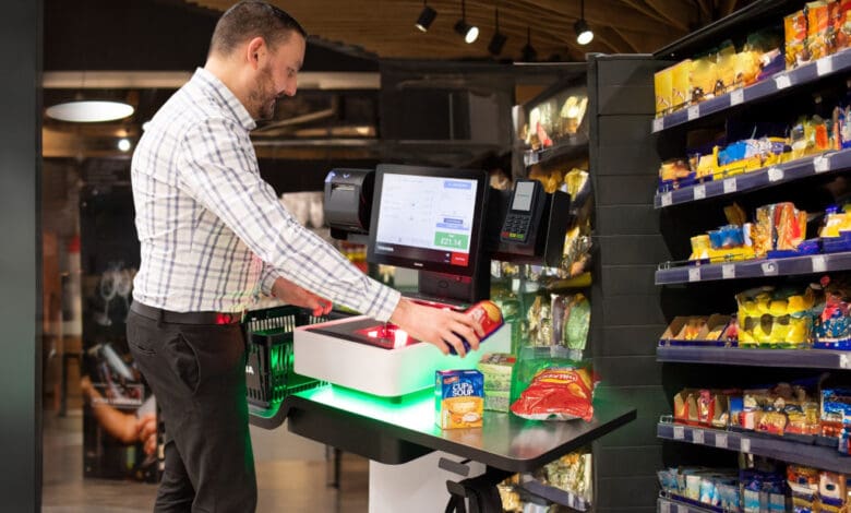 Self-checkout systems from Toshiba allow customers to shop quickly and retailers to minimise shrink. (Photo: Toshiba)