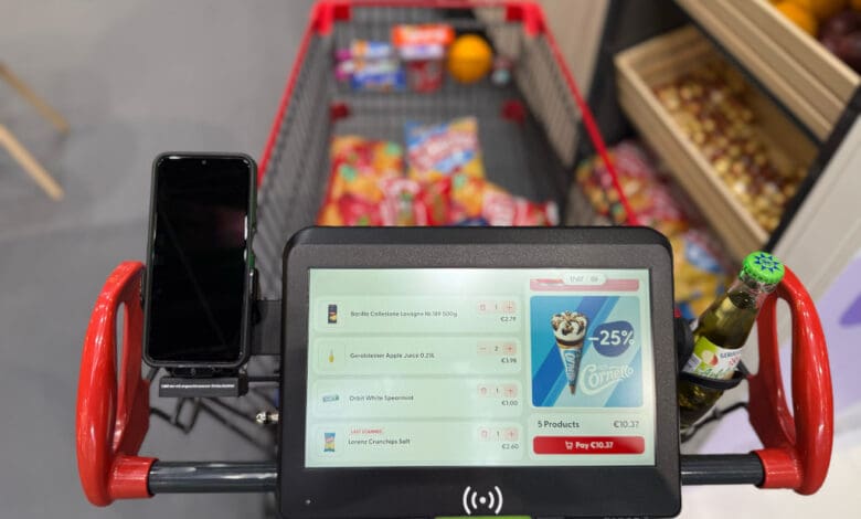 Shopreme is presenting the new Snap Cart solution for the first time at EuroCIS this week. Famila Nordost will be the first retailer to roll out the intelligent shopping trolleys in the coming weeks. (Photo: Shopreme)