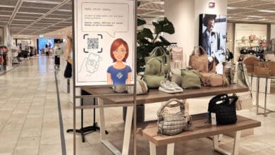 Galeria is testing Bütema's AI assistant Verena in the Bonn department store, which customers can use to contact sales staff or access relevant product information. (Photo: Bütema)