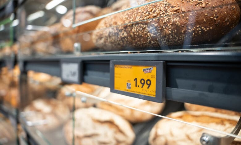In Germany, Kaufland relies on labels from SoluM for its range of unpackaged baked goods. Hanshow is its supplier abroad. (Photo: Kaufland)