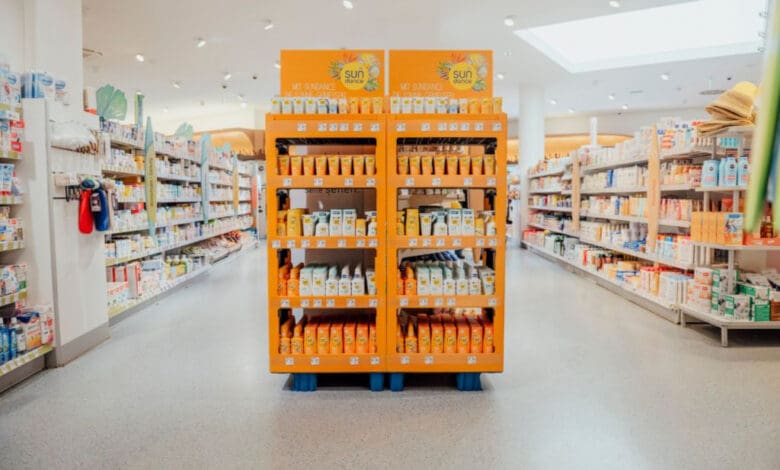 dm ersetzt europaweit Karton-Displays durch Mehrweg-System von Chep. (Foto: Chep)