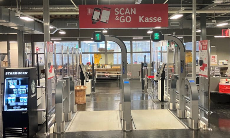 As here in Braunschweig, Selgros is bringing the solution for validation after self-scanning from Bizerba's subsidiary Supersmart to Germany. (Photo: Bizerba)