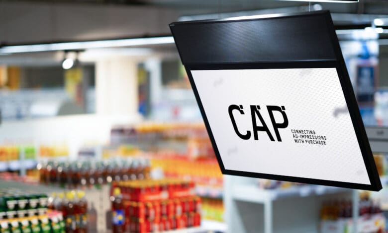 RTG Media uses interactive screens with Cyreen's CAP system to link in-store advertising with anonymised receipts and provide robust purchase analytics. (Photo: Cyreen)