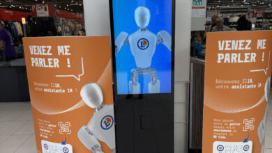 E.Leclerc is piloting customised advertising and conversational AI displays in eastern France. (Photo: Agence Lorweb)
