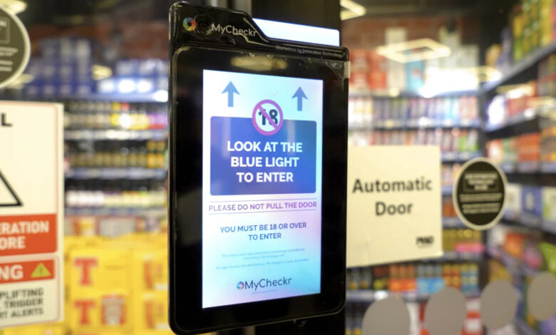 A convenience store operated under Tesco’s Premier banner in Glasgow is using age estimation from ITL to grant access to the alcohol section (photo: ITL)