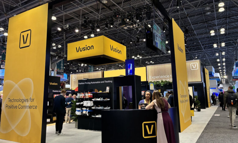 Auf der NRF vergangene Woche hat die VusionGroup sich und ihren neuen technologischen Ansatz erstmals unter neuem Namen präsentiert. (Foto: Vusion)
