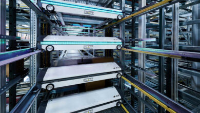 Knapp is set to install one of the world’s largest of its Evo-Shuttle systems for Skechers’ new distribution centre, with more than three million storage slots. (Photo: Knapp)