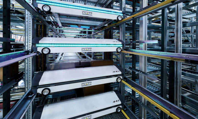 Für das neue Distributionszentrum von Skechers wird Knapp eine der weltweit größten Evo-Shuttle-Anlagen mit mehr als drei Millionen Stellplätzen installieren. (Foto: Knapp)