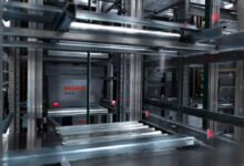 Das neue Verteilzentrum von Migros Online nutzt die Automatisierungs-Technologie von Knapp. (Foto: Migros)