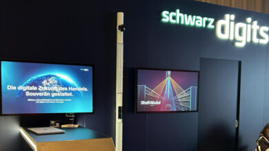 Schwarz Digits hat die Camera Rail von Pyramid auf der Retail NXT in Bad Vilbel gezeigt und testet die Hardware-Infrastruktur in einer Lidl-Filiale in England. (Foto: Schwarz Digits)
